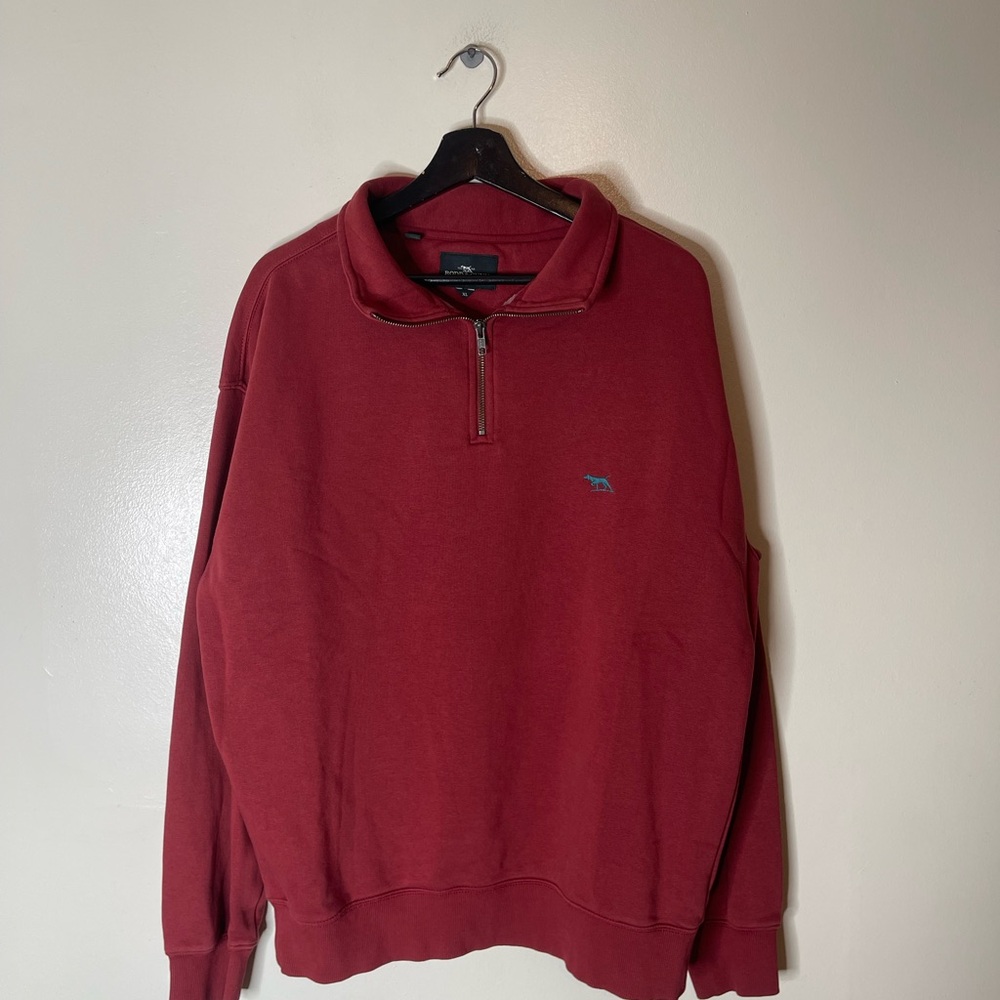 Rodd & Gunn Eden quarter zip sweatshirt size xl mens